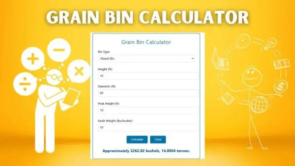 grain bin calculator​